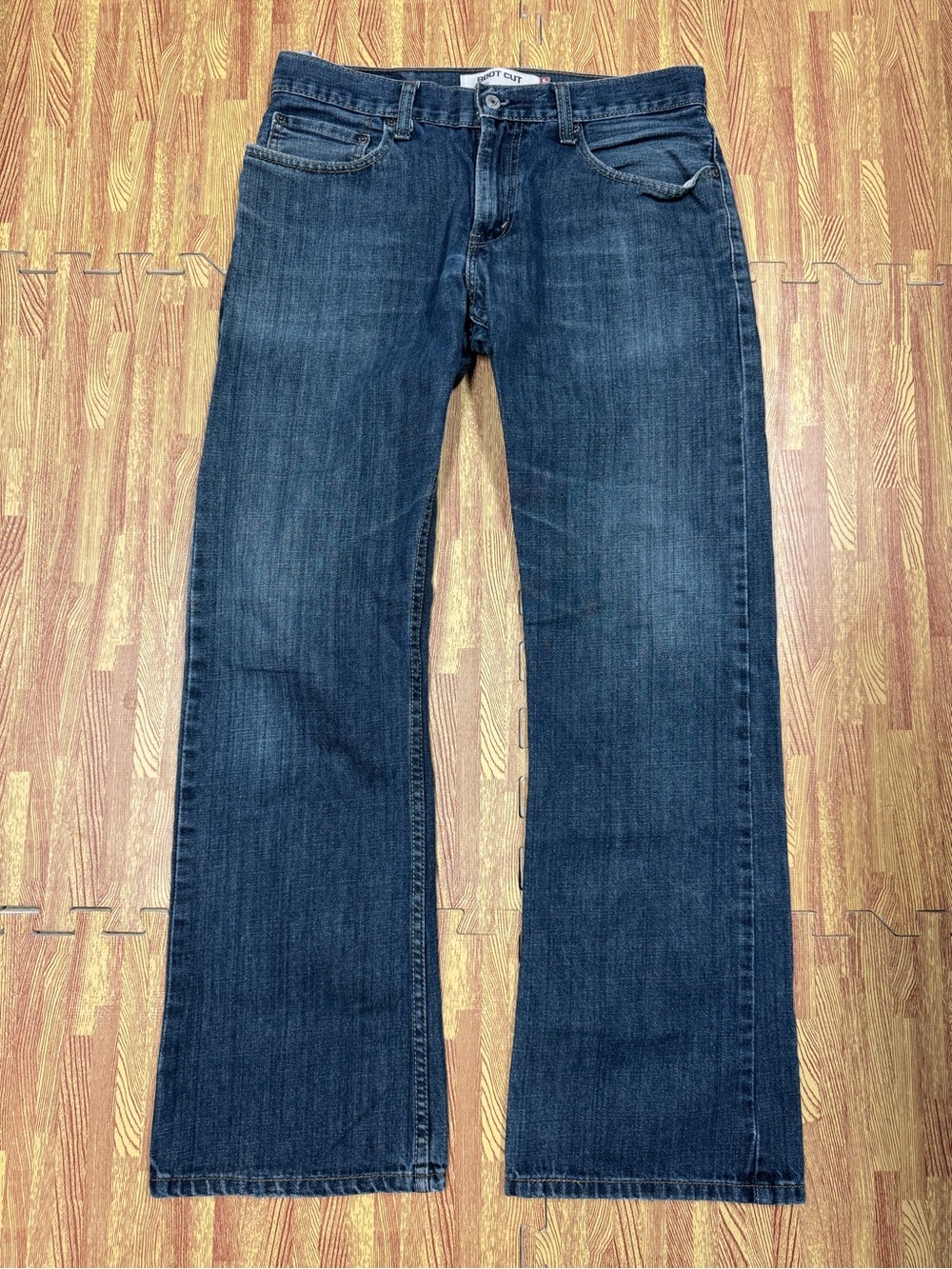 Vintage Y2K Levi's 527 Bootcut Blue Jeans Mens 32x32 Western Cowboy 2000s
